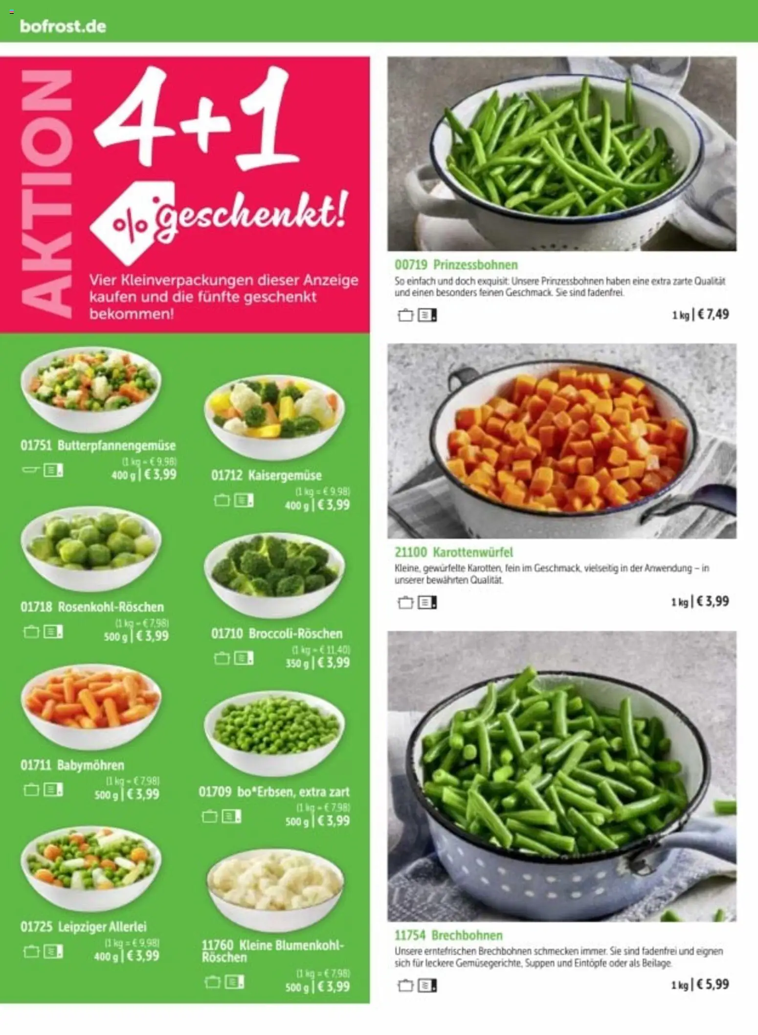 Bofrost Katalog – gültig ab 06.03.2026 | Seite: 36 | Produkte: Blumenkohl