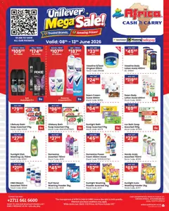 Africa Cash & Carry specials catalogue – valid from 08.06.2026