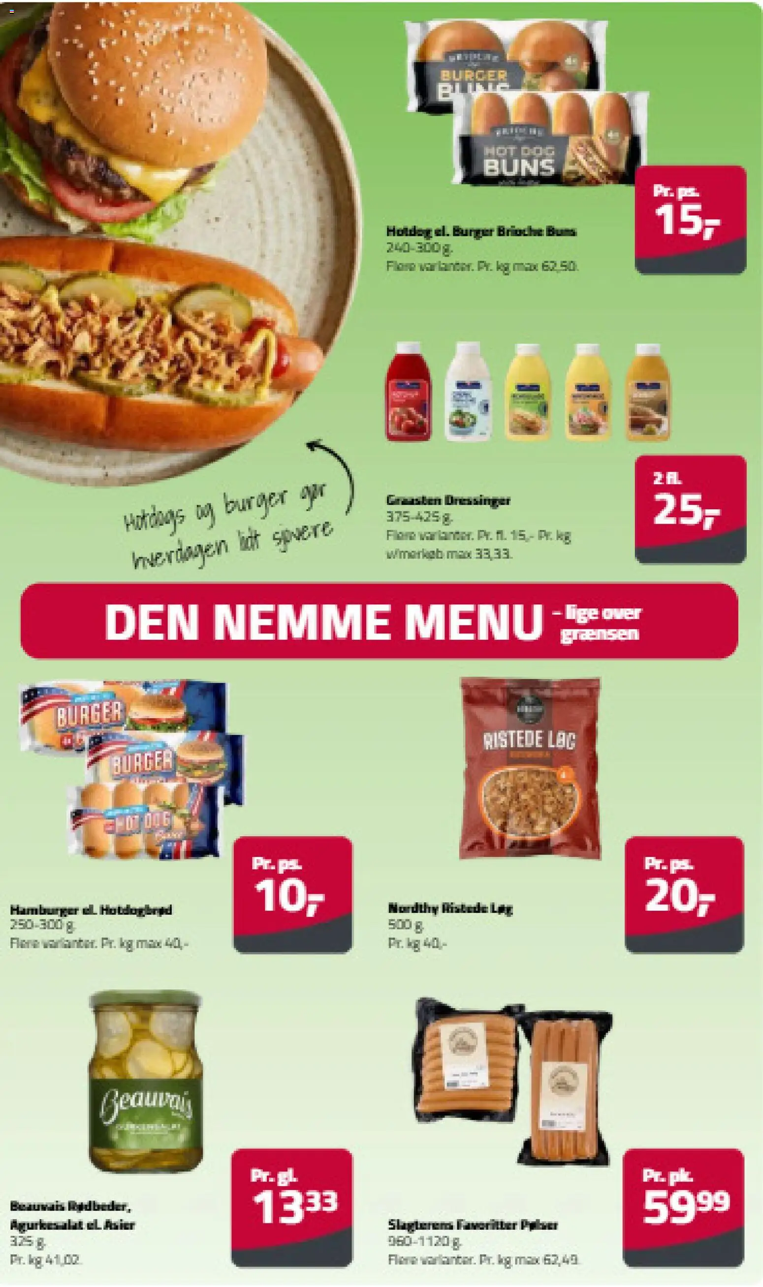 Fleggaard tilbudsavis – gyldig fra 05/08/2026 | Side: 11 | Produkter: Ristede Løg, Løg, Hotdogbrød, Asier