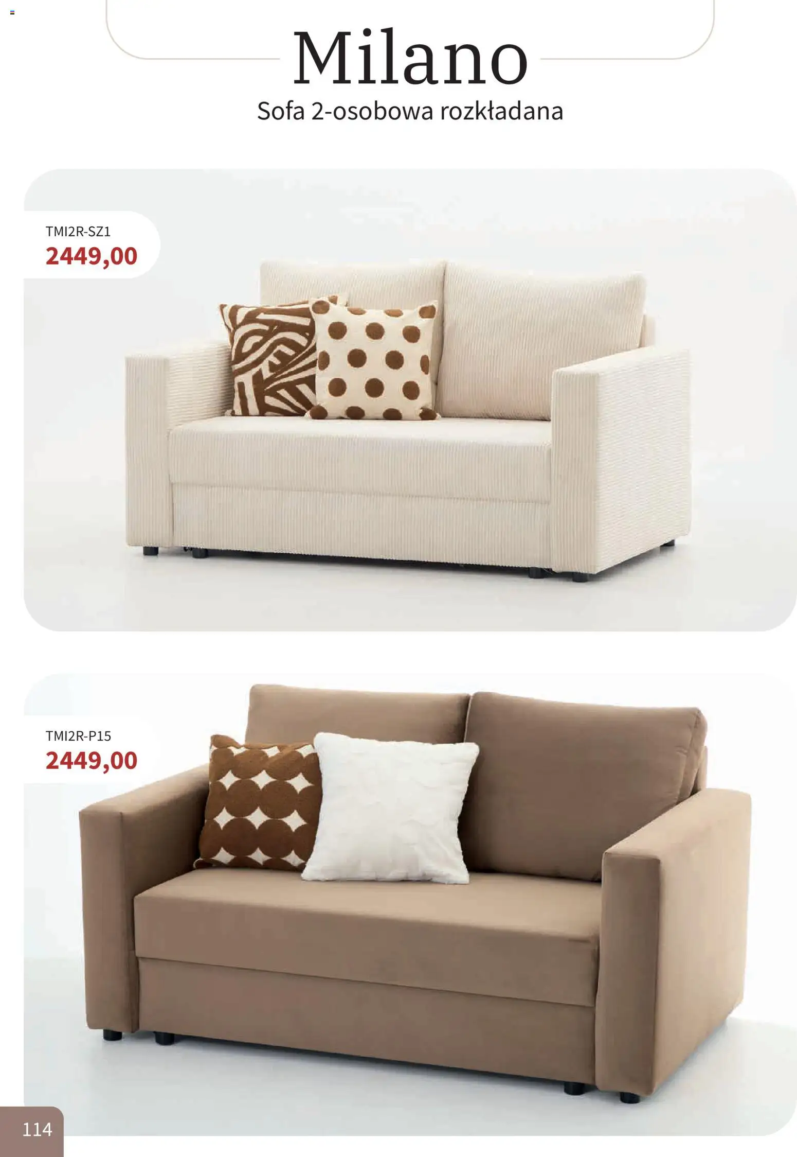Bodzio Katalog od 01.08.2026 | Strona: 114 | Produkty: Sofa