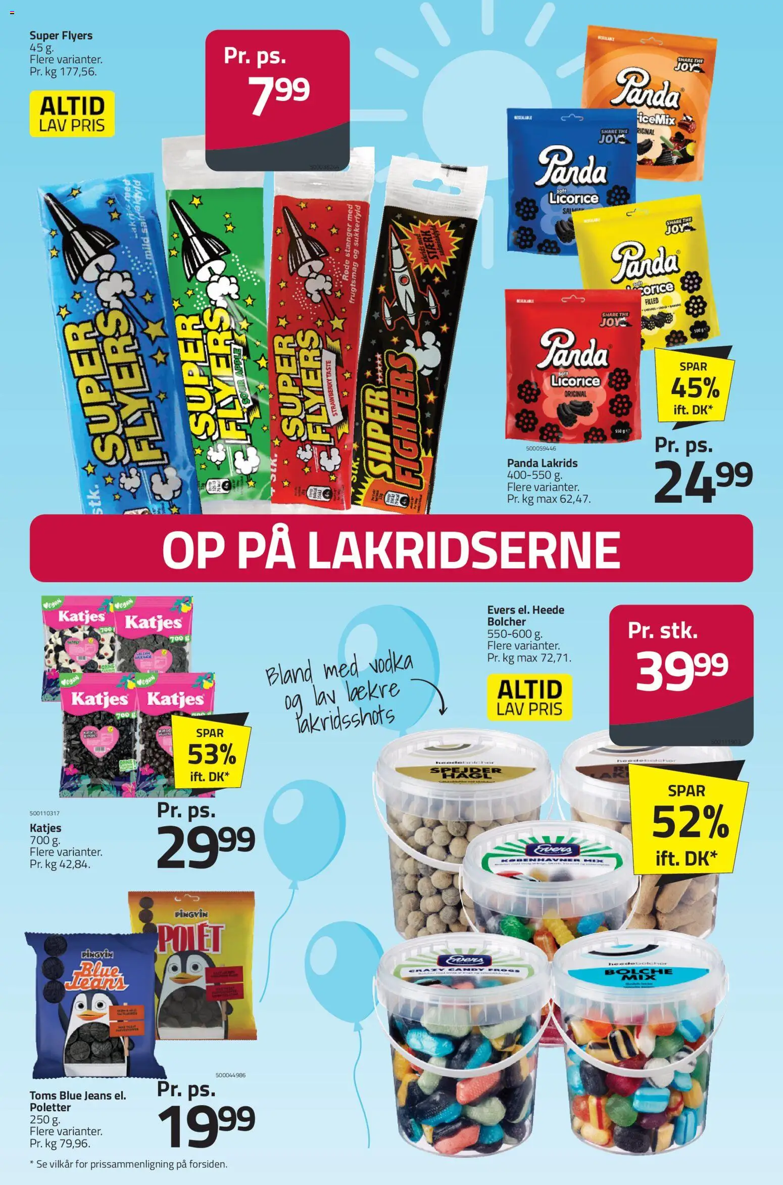 Fleggaard tilbudsavis – gyldig fra 05/08/2026 | Side: 7 | Produkter: Vodka, Lakrids, Jeans