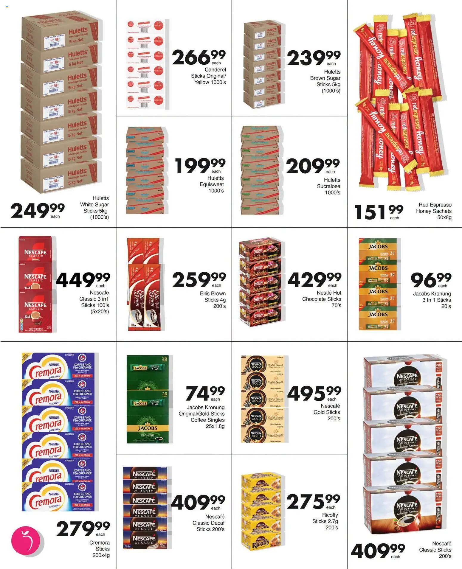 New Save catalogue – valid from 12/10/2026 | Page: 16 | Products: Coffee, Chocolate, Tea, Sugar