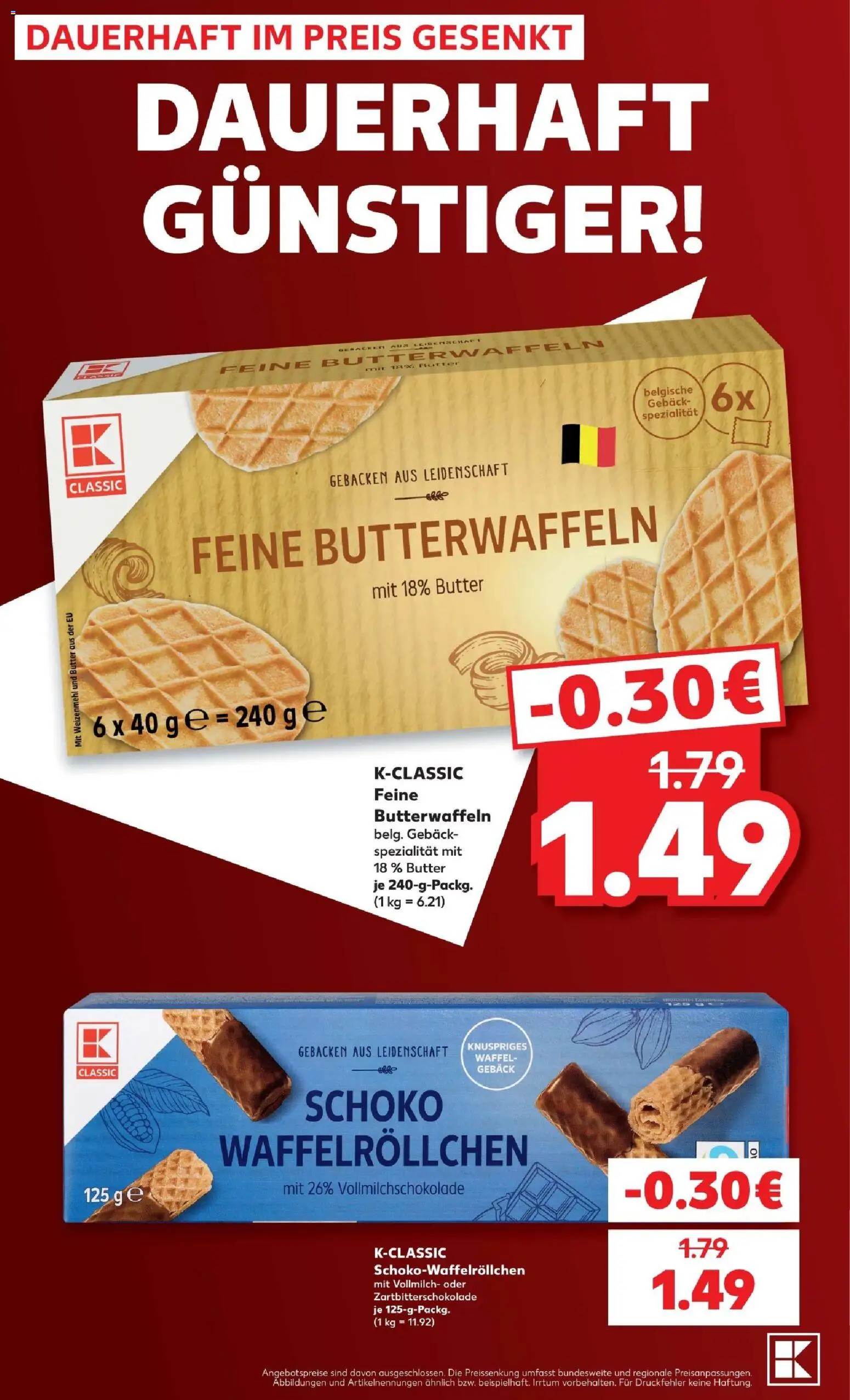 Kaufland Prospekt – gültig ab 01.10.2026 | Seite: 4 | Produkte: Butter, Weizenmehl