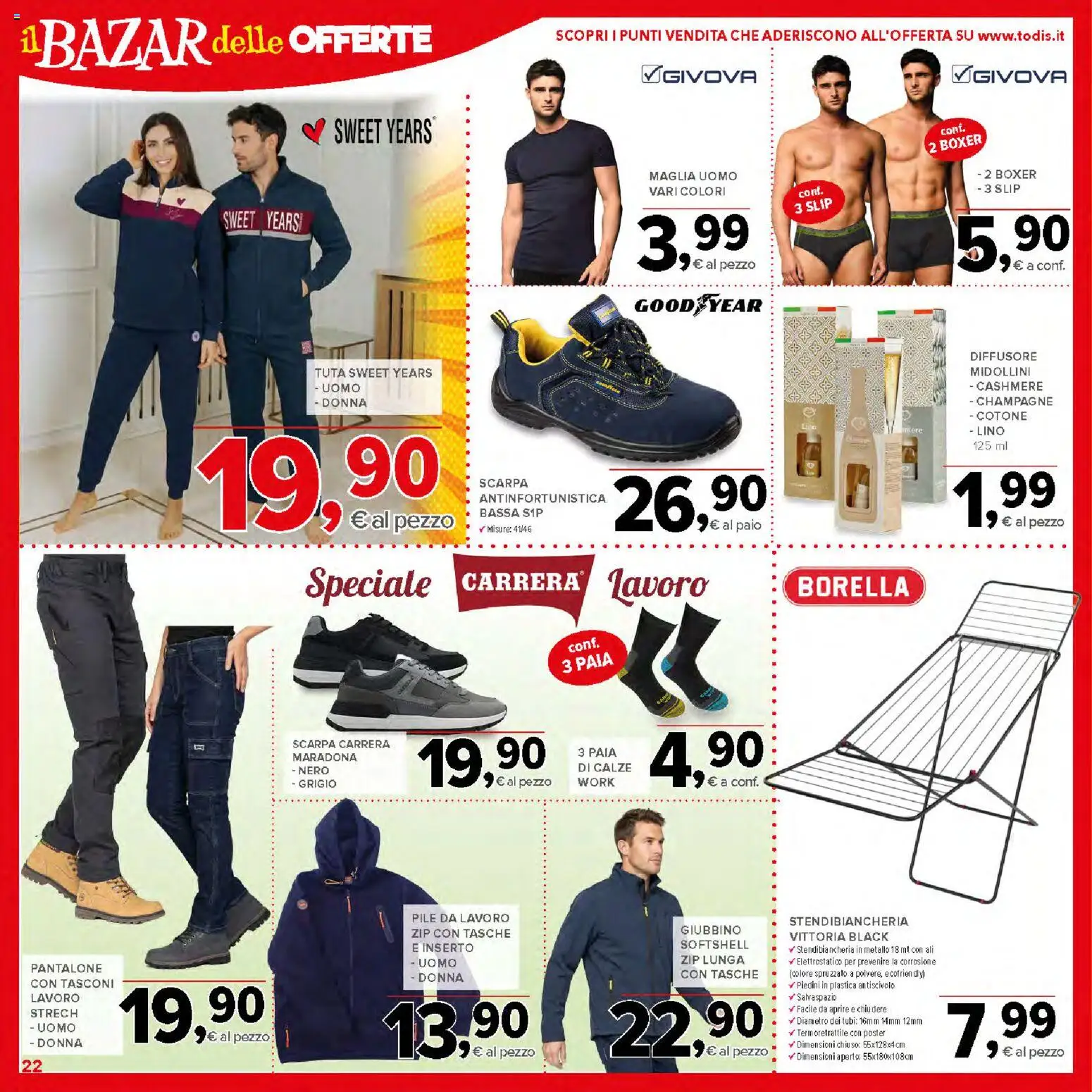 Volantino Todis del 15/10/2026 | Pagina: 22
