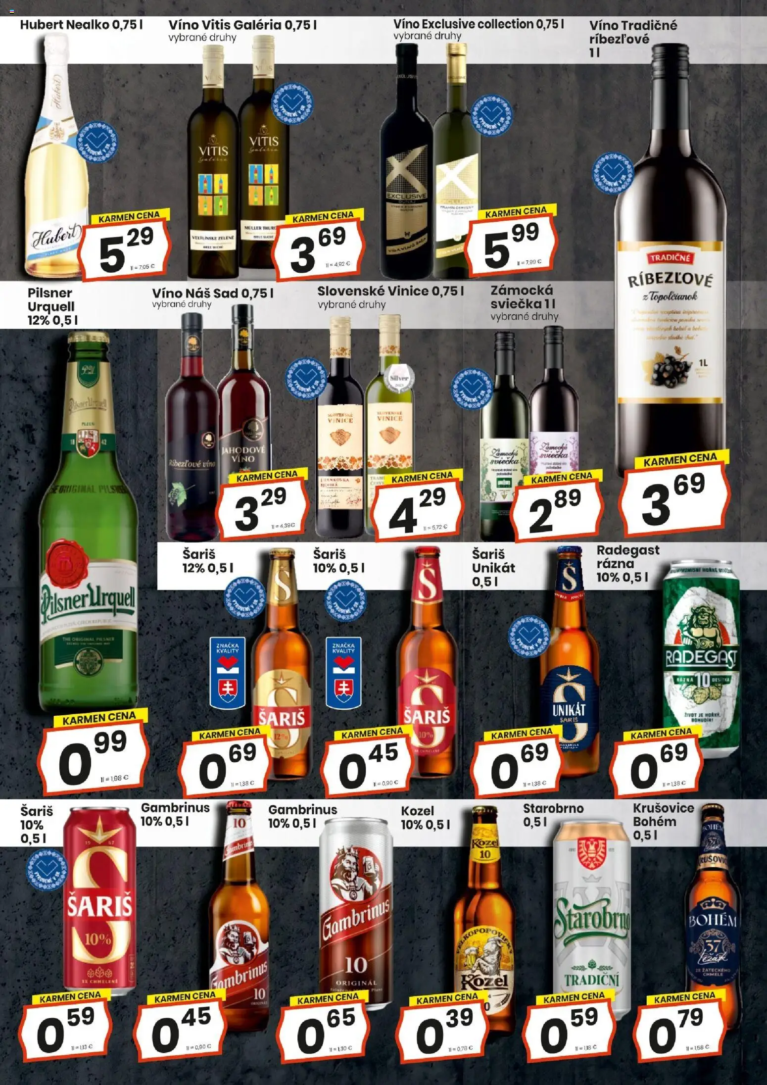 Nové KARMEN CBA akcie – leták je platný od 17.09.2026 | Strana: 13