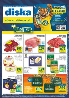 Diska - Diska Angebote Sachsen-Thüringen KW38 ab 14.09.2026 gültig