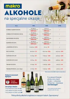 Pogląd oferty "Makro gazetka - Alkohole na specjalne okazje" - ważna od 30.09.2026