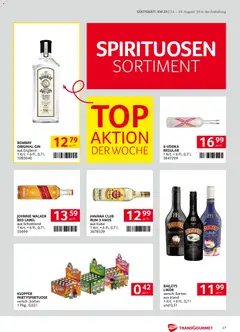 Transgourmet Zustellaktion ab 24.08.2026 gültig | Seite: 27 | Produkte: Gin, Havana Club
