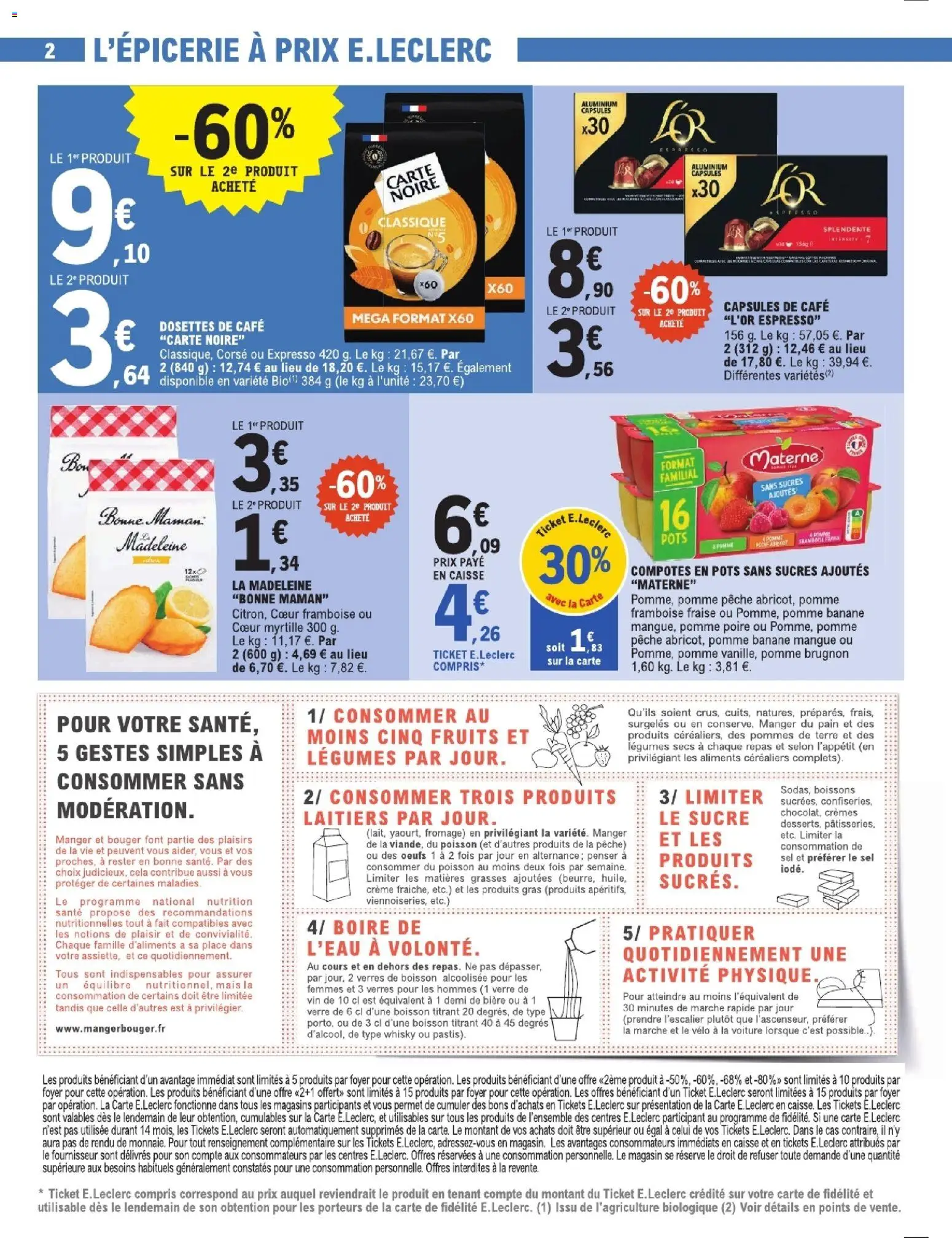 {H1} | Page: 2 | Produits: Brugnon, Framboise, Œufs, Pommes de terre
