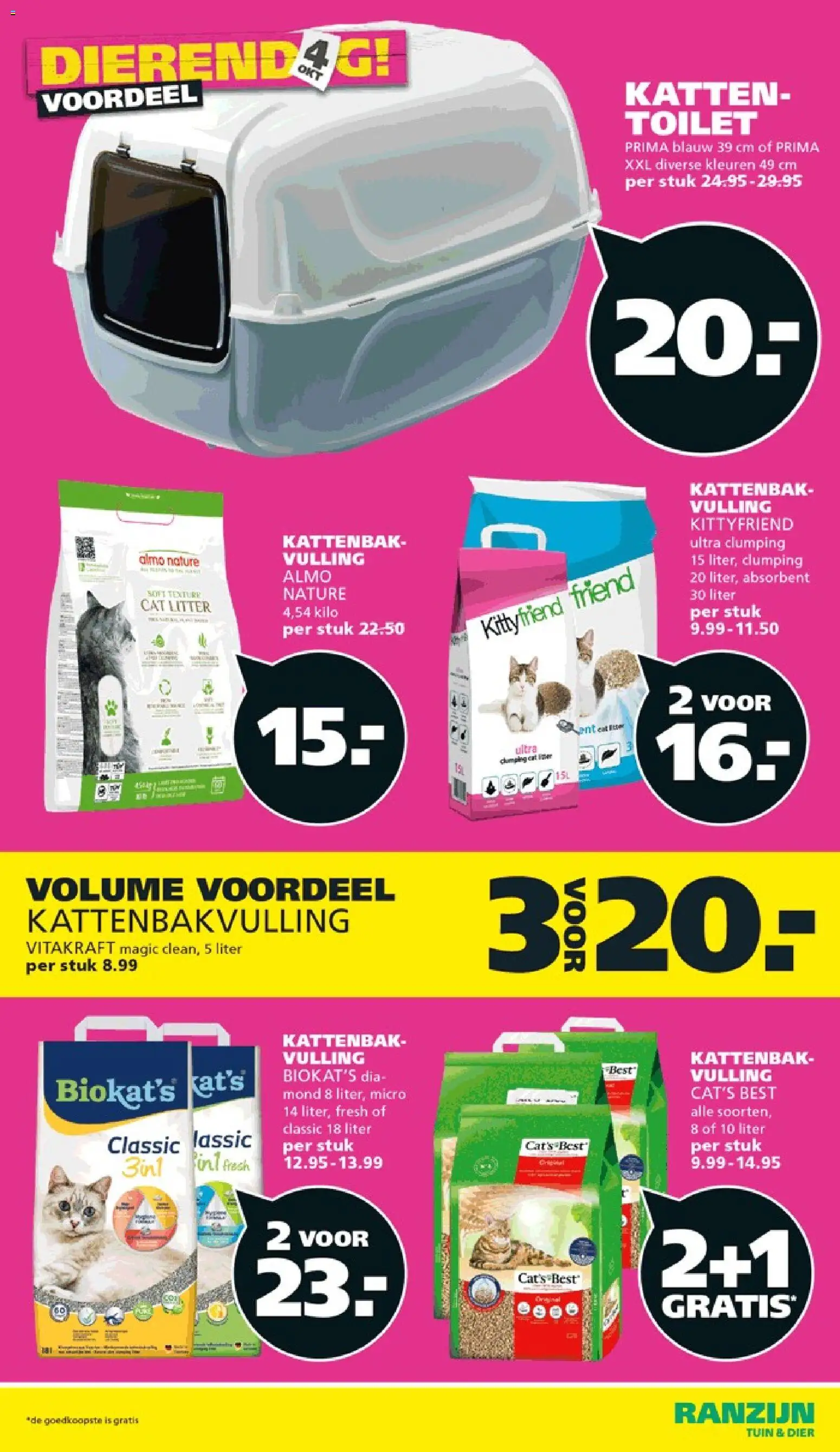 {H1} | Pagina: 16 | Producten: Kattenbakvulling, Kattenbak, Toilet