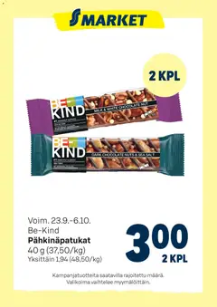 S-market-mainoslehti voimassa 23/09/2026 alkaen