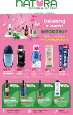Pogląd oferty "Drogerie Natura gazetka" - ważna od 22.09.2026