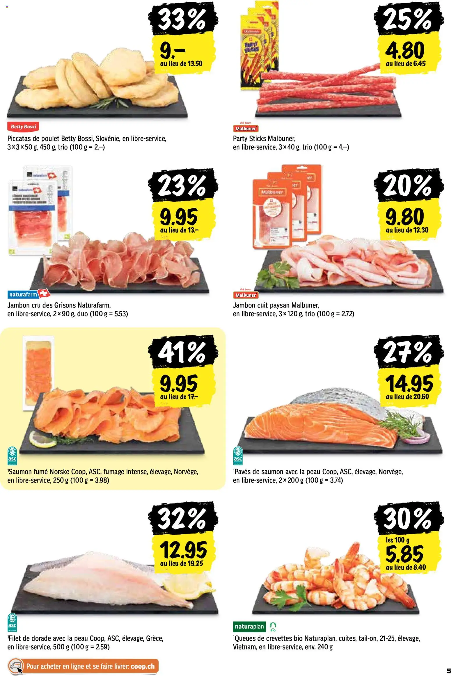 Coop aktionen FR – gültig ab 06.08.2026 | Seite: 5