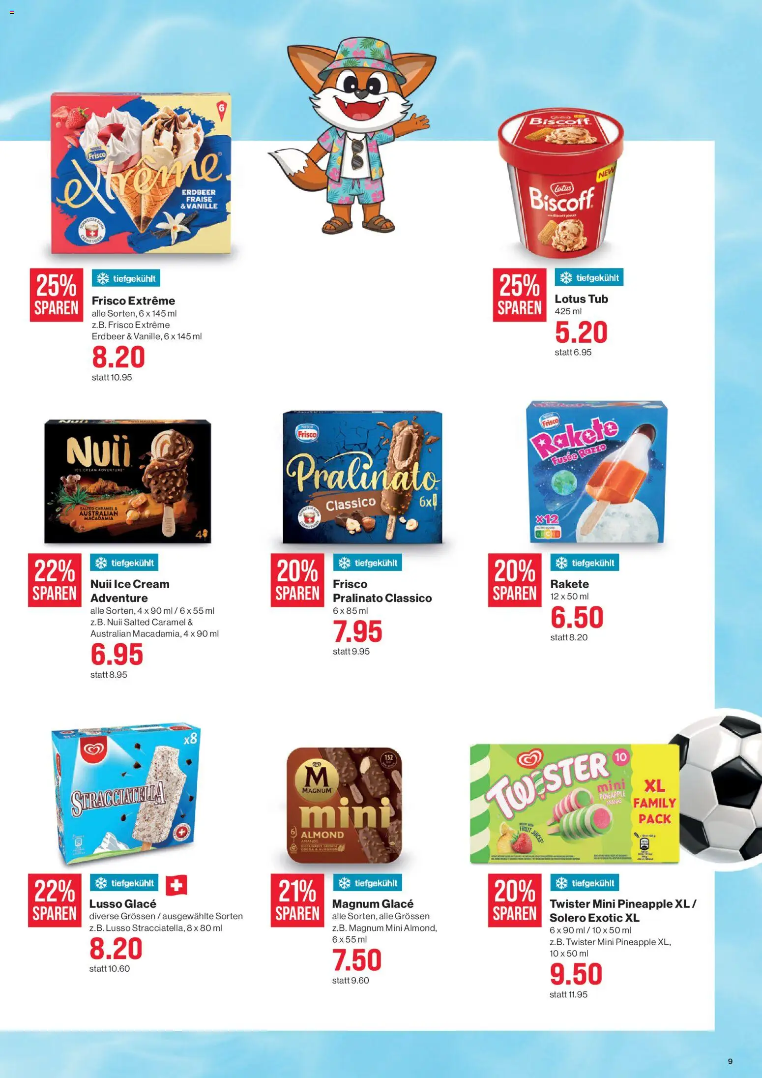 SPAR aktionen – gültig ab 11.06.2026 | Seite: 9 | Produkte: En Kommode, Glace