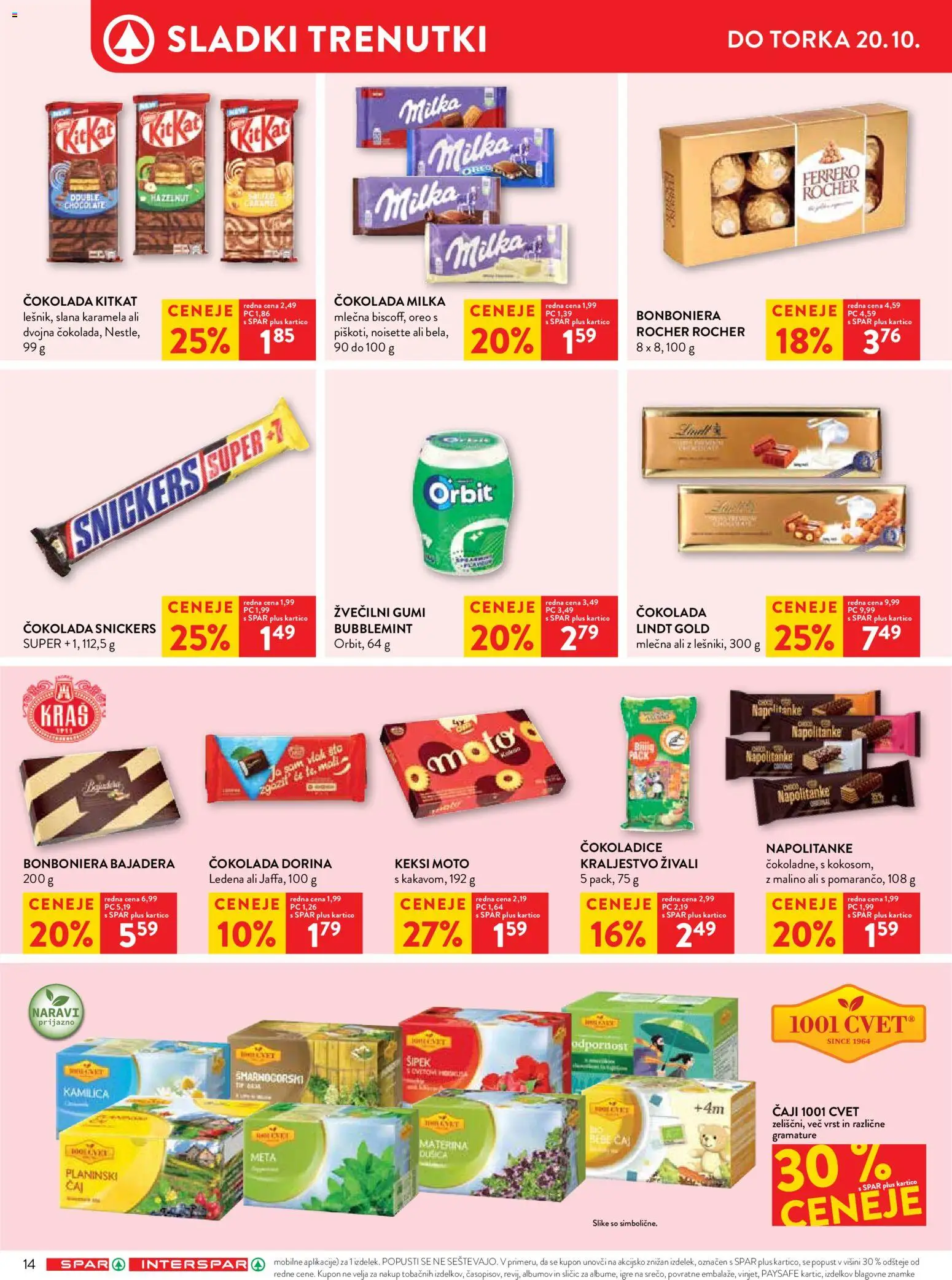 Novi Spar katalog ponudbe – veljaven od 14.10.2026 | Stran: 22