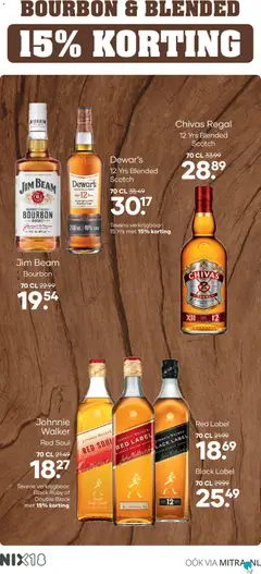 Mitra folder - Voorbeeld van een folder van Mitra, geldig van 21-09-2026 | Pagina: 6 | Producten: Jim Beam, Bourbon, Whisky