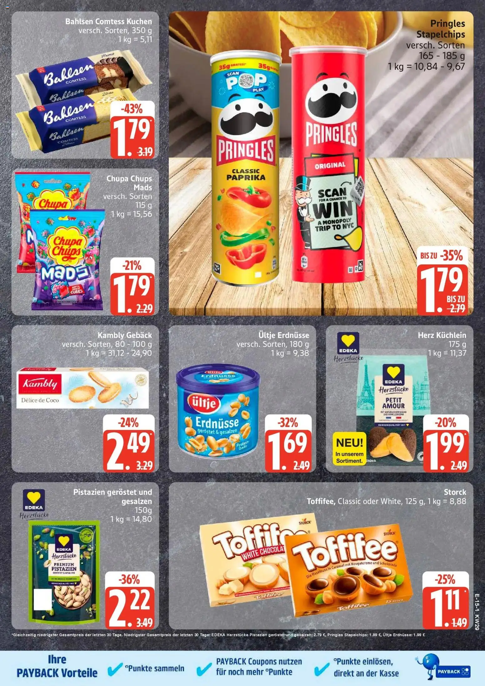 Marktkauf Prospekt Heide – gültig ab 13.07.2026 | Seite: 19 | Produkte: Schokolade, Paprika, Pringles, Kuchen