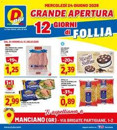 Anteprima del volantino D Più - Volantino G090 % - DPiù valido a partire dal 24/06/2026
