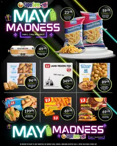 Super Save specials catalogue – valid from 04.05.2026 | Page: 13 | Products: Cheese, Fish, Chips, Sausage