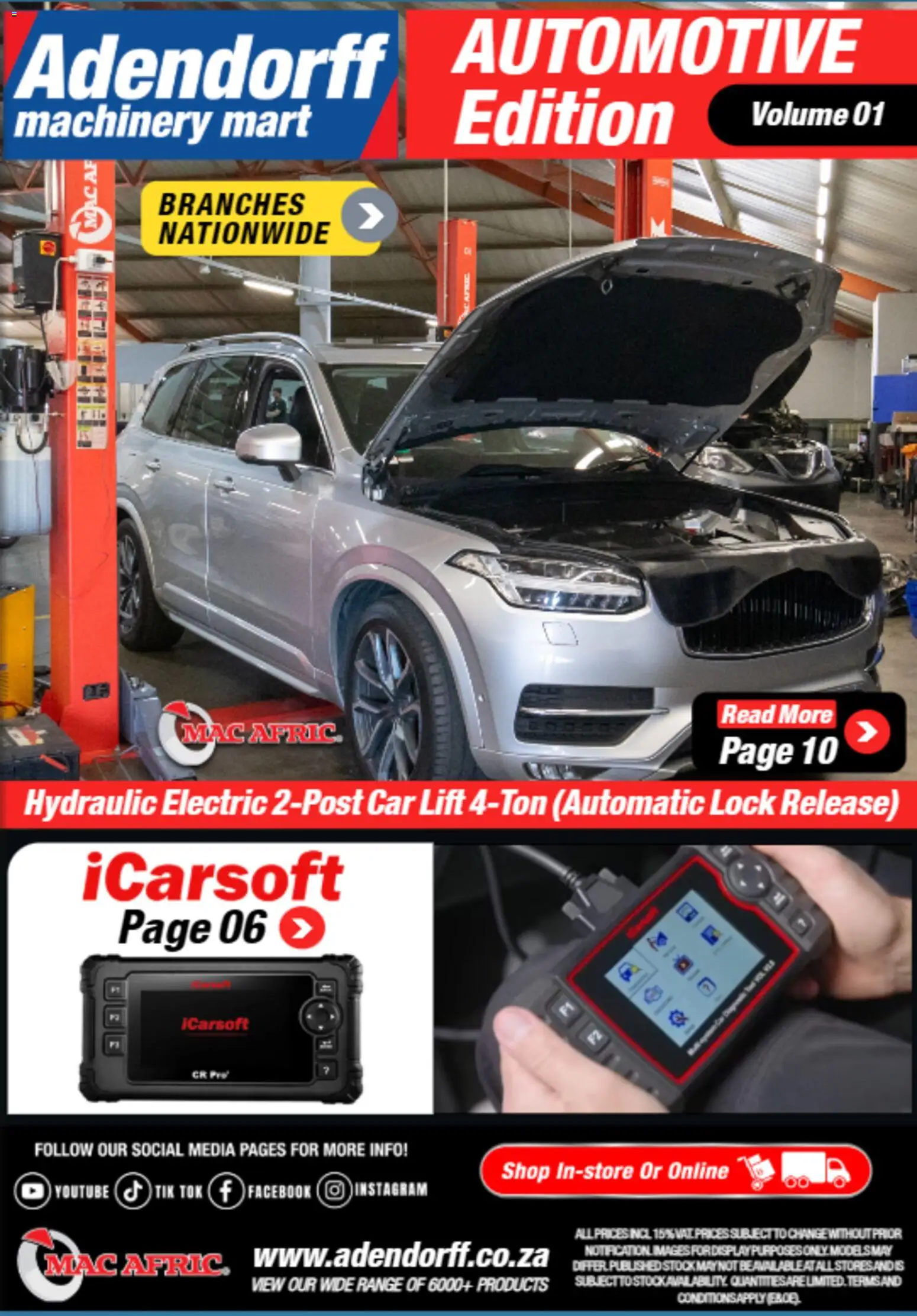 New Adendorff catalogue – valid from 01/01/2026 | Page: 1 | Products: Lock, Stock