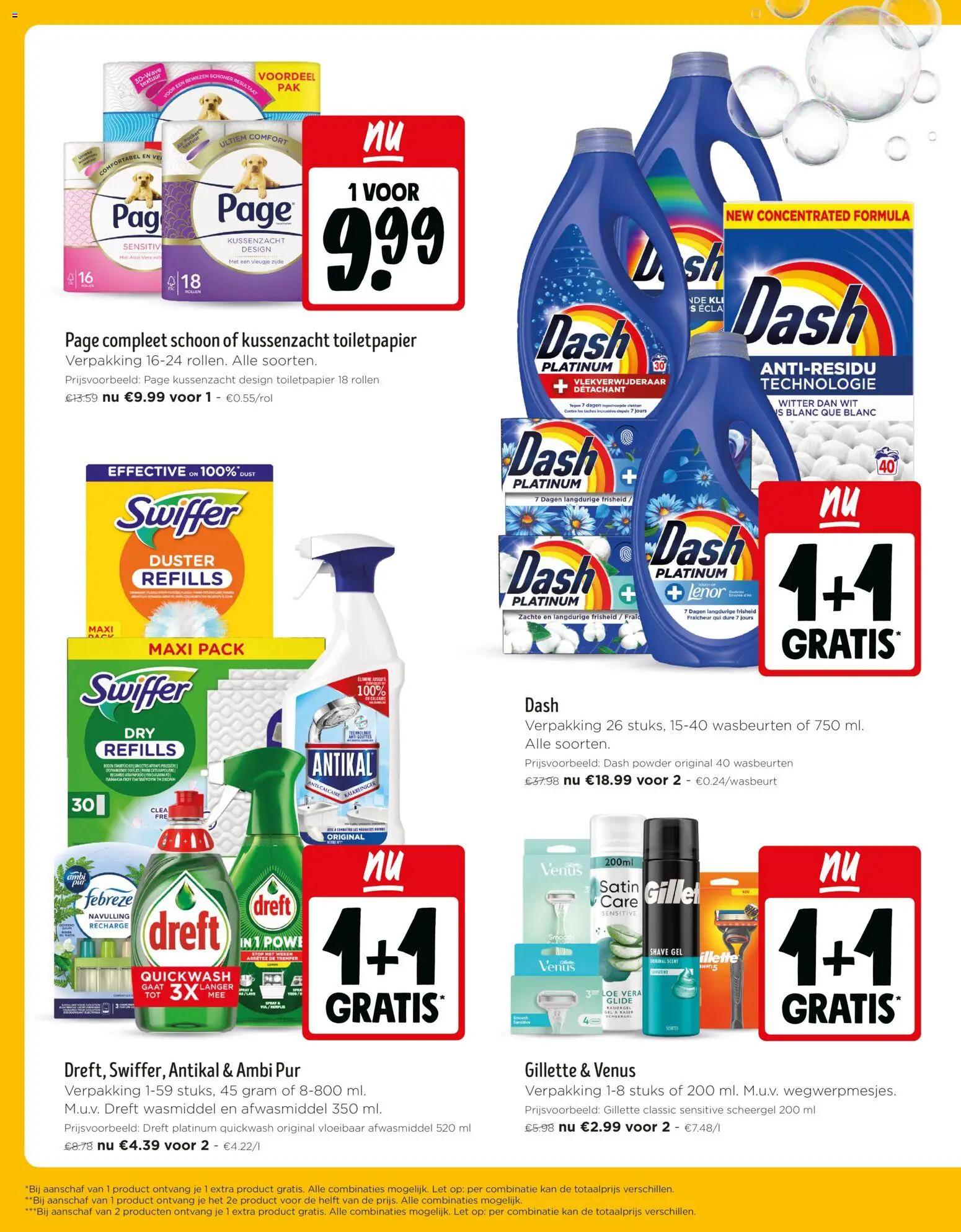 {H1} | Pagina: 12 | Producten: Gel, Toiletpapier, Wasmiddel, Kan