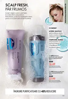 Ofertele Oriflame valabile de la 09.09.2026 | Pagină: 143 | Produse: Exfoliant, Scrub, Șampon