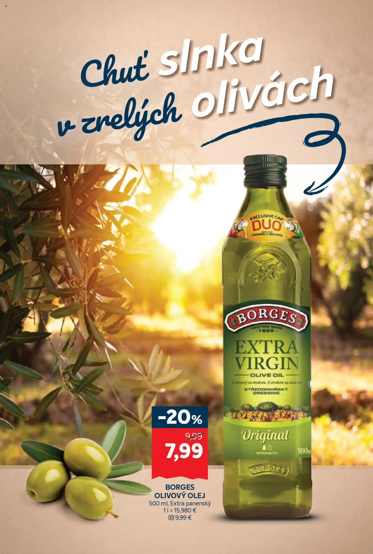 Nové Kraj akcie – leták je platný od 09.07.2026 | Strana: 8 | Produkty: Olej, Olivový olej