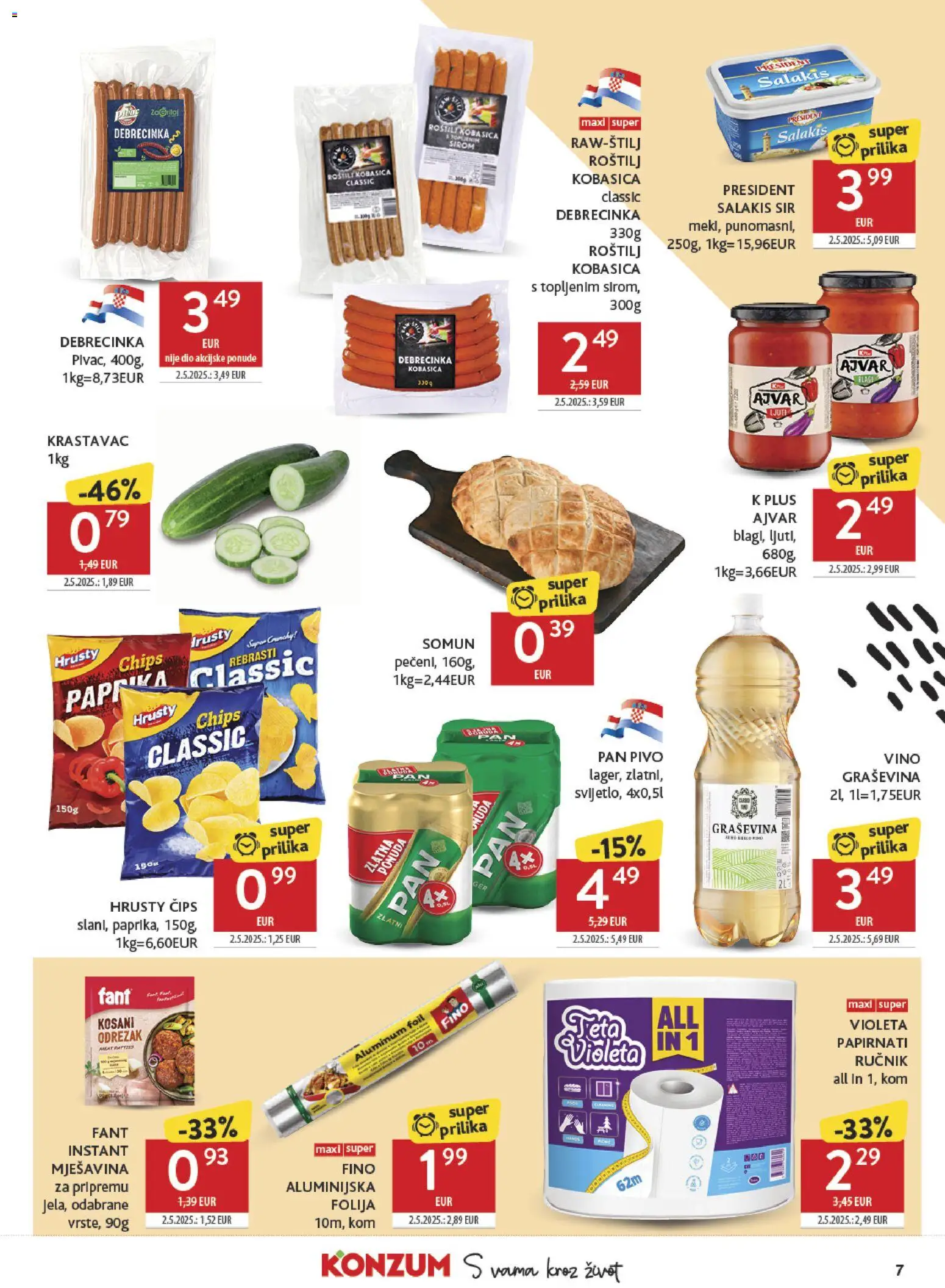 Konzum katalog | vrijedi od 24.06.2026 | Stranica: 7