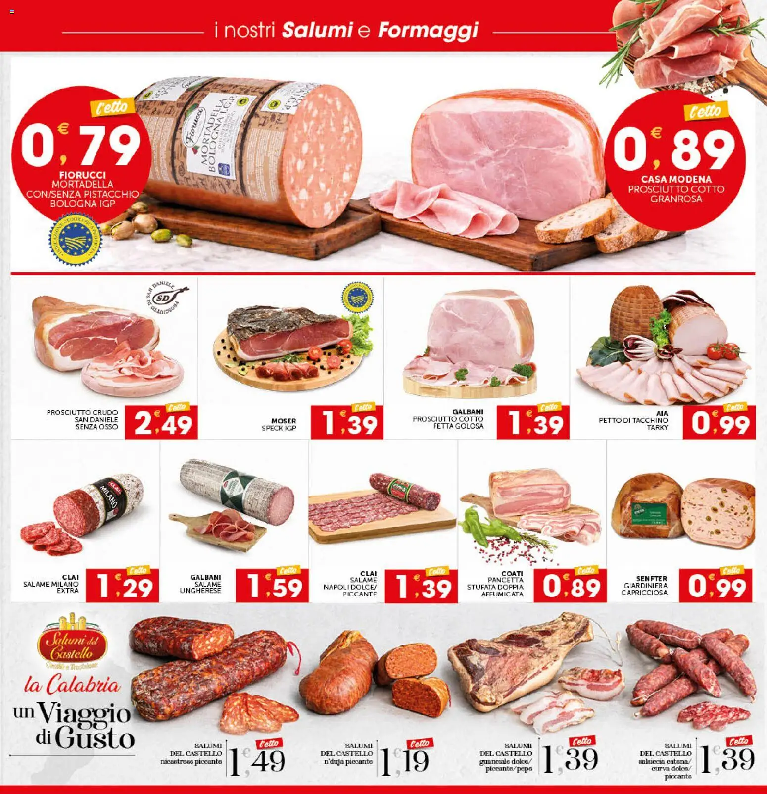 Volantino SISA del 29/10/2026 | Pagina: 7 | Prodotti: Pistacchio, Pancetta, Tacchino, Guanciale