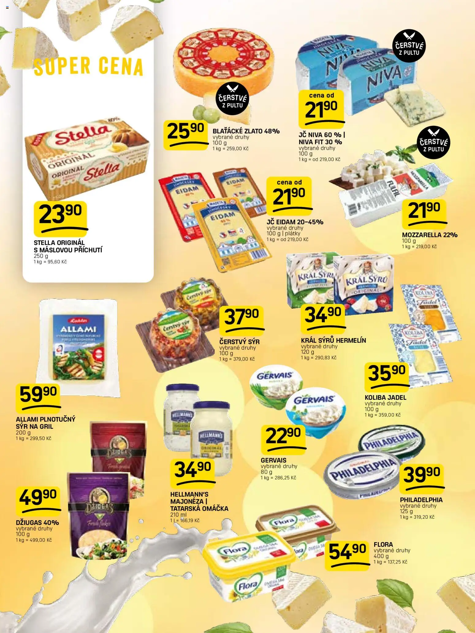 Flop leták od 12.08.2026 | Strana: 4 | Produkty: Sýr, Majonéza, Mozzarella, Čerstvý sýr