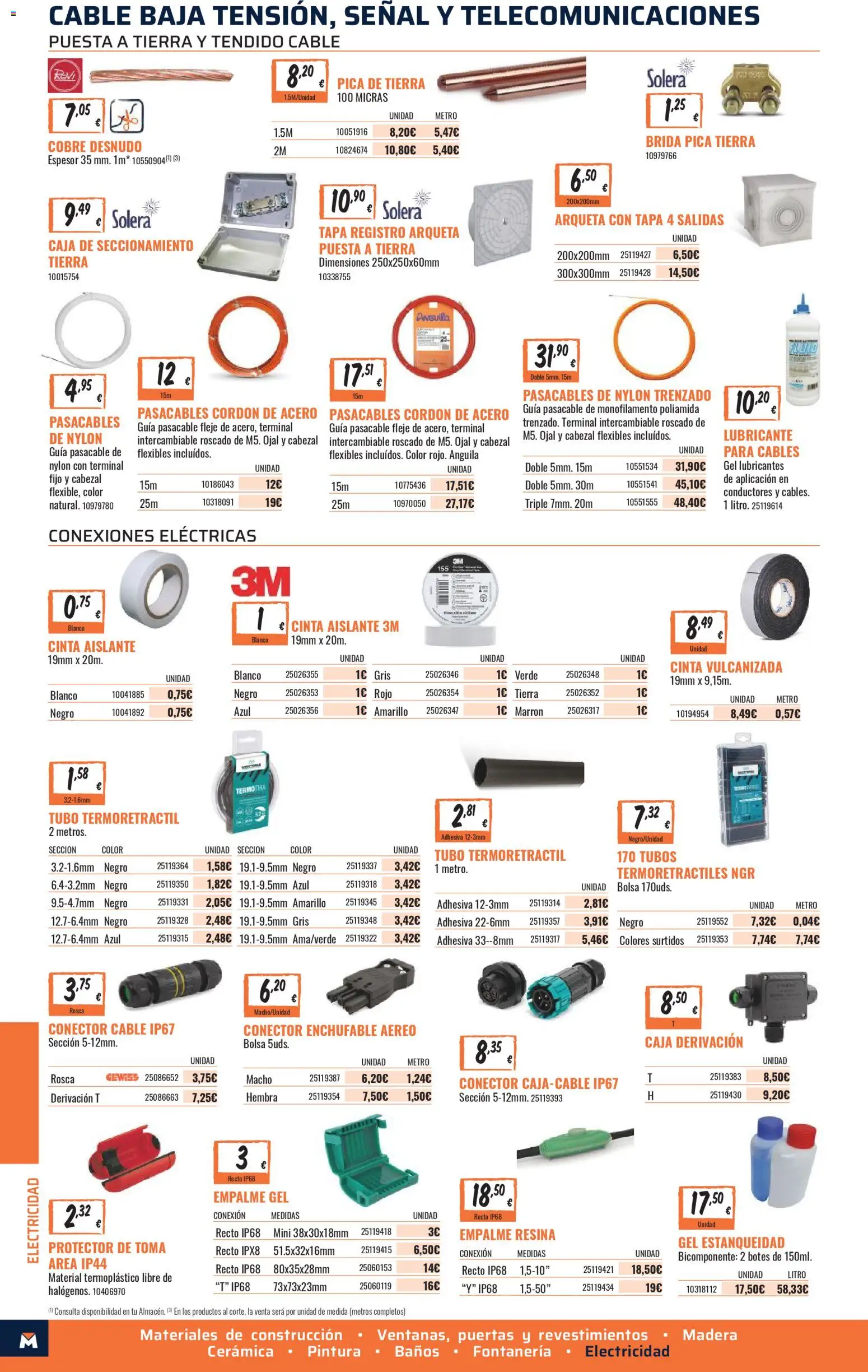 Obramat - Reformas Otono Imprenta Almacenes 26 Murcia 2026 │ válido desde el 09/10/2026 | Página: 70 | Productos: Lubricante, Cable, Tierra, Puertas
