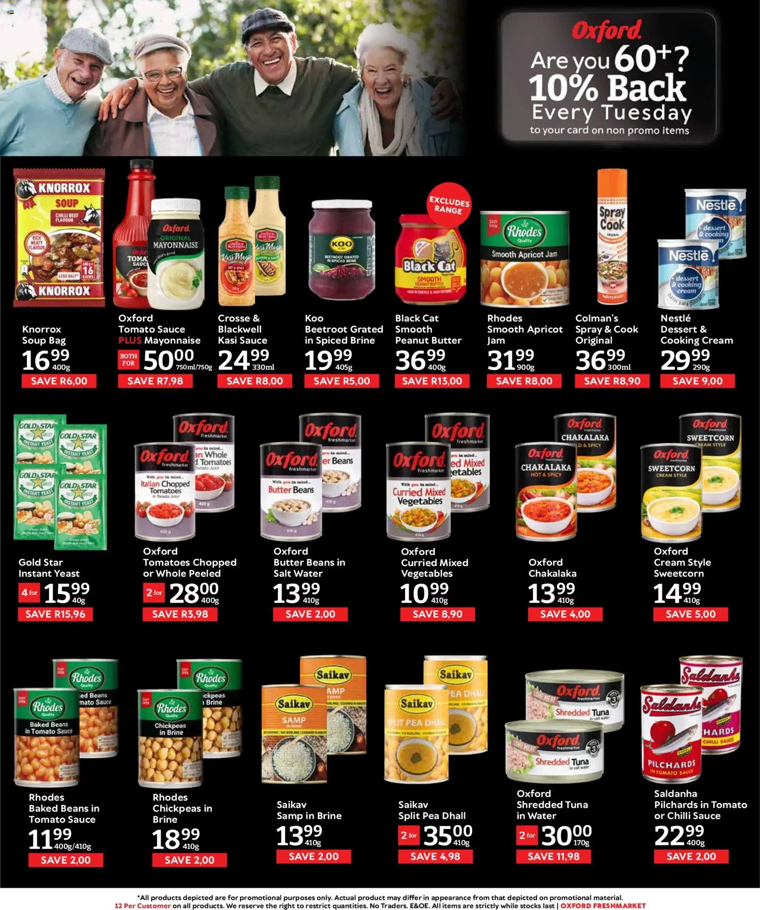 New Oxford Freshmarket catalogue – valid from 12/08/2026 | Page: 8 | Products: Beef, Cream, Vegetables, Chilli