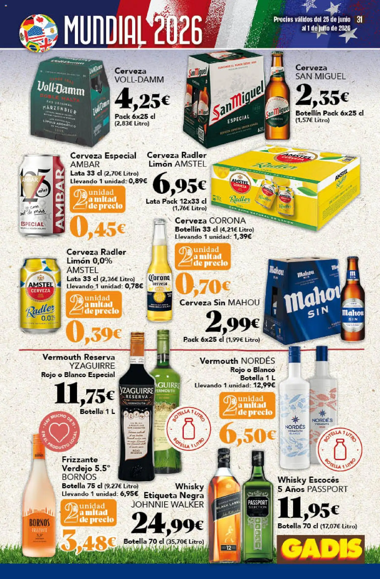 Gadis folleto │ válido desde el 25/06/2026 | Página: 31