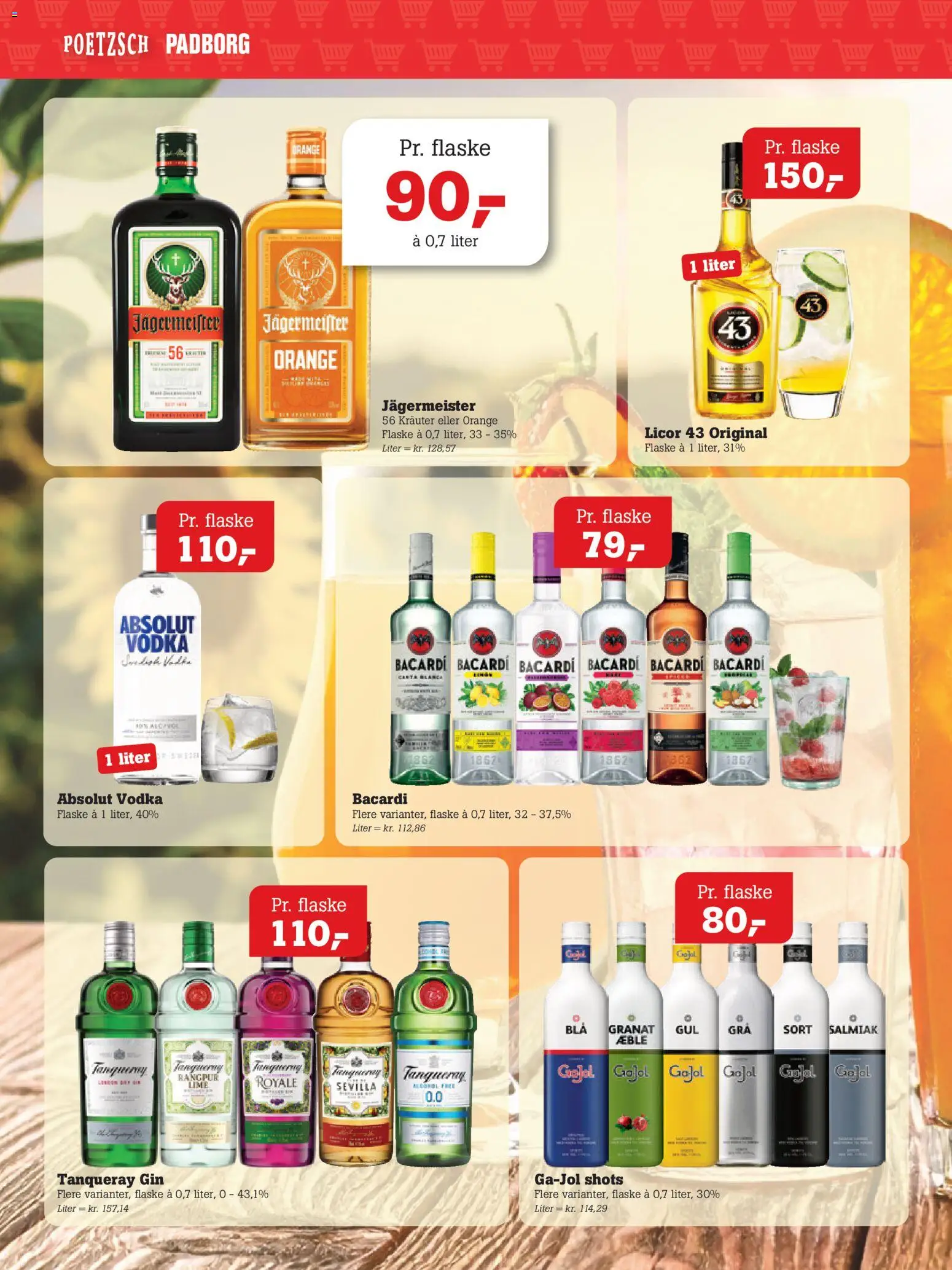 Poetzsch Padborg tilbudsavis – gyldig fra 30/07/2026 | Side: 26 | Produkter: Gin, Vodka, Lime