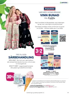 Forhåndsvisning av Apotek 1 kundeavis gyldig fra 06.05.2026 | Side: 9 | Produkter: Plaster