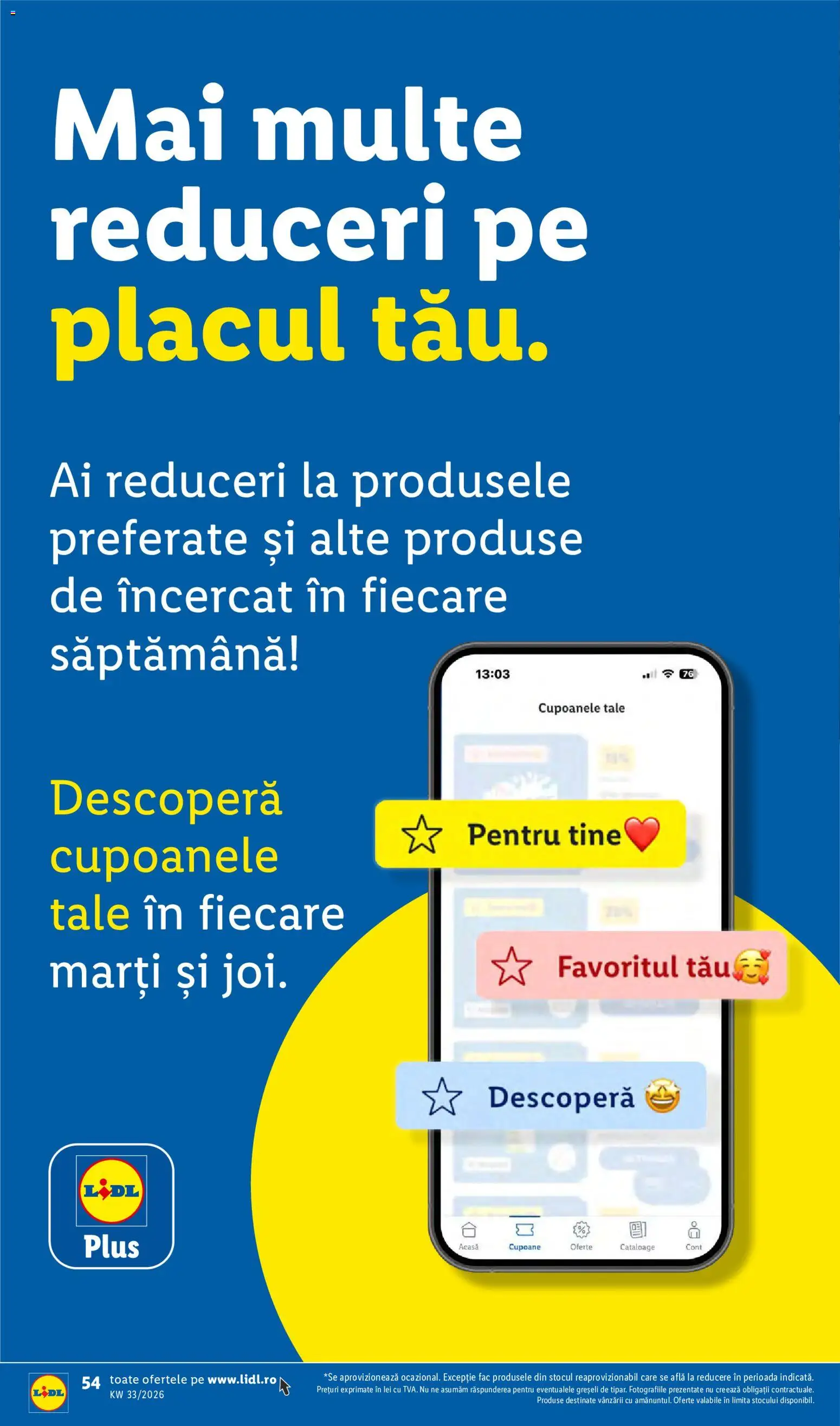 Noul catalog Lidl – valabil de la 10.08.2026 | Pagină: 54
