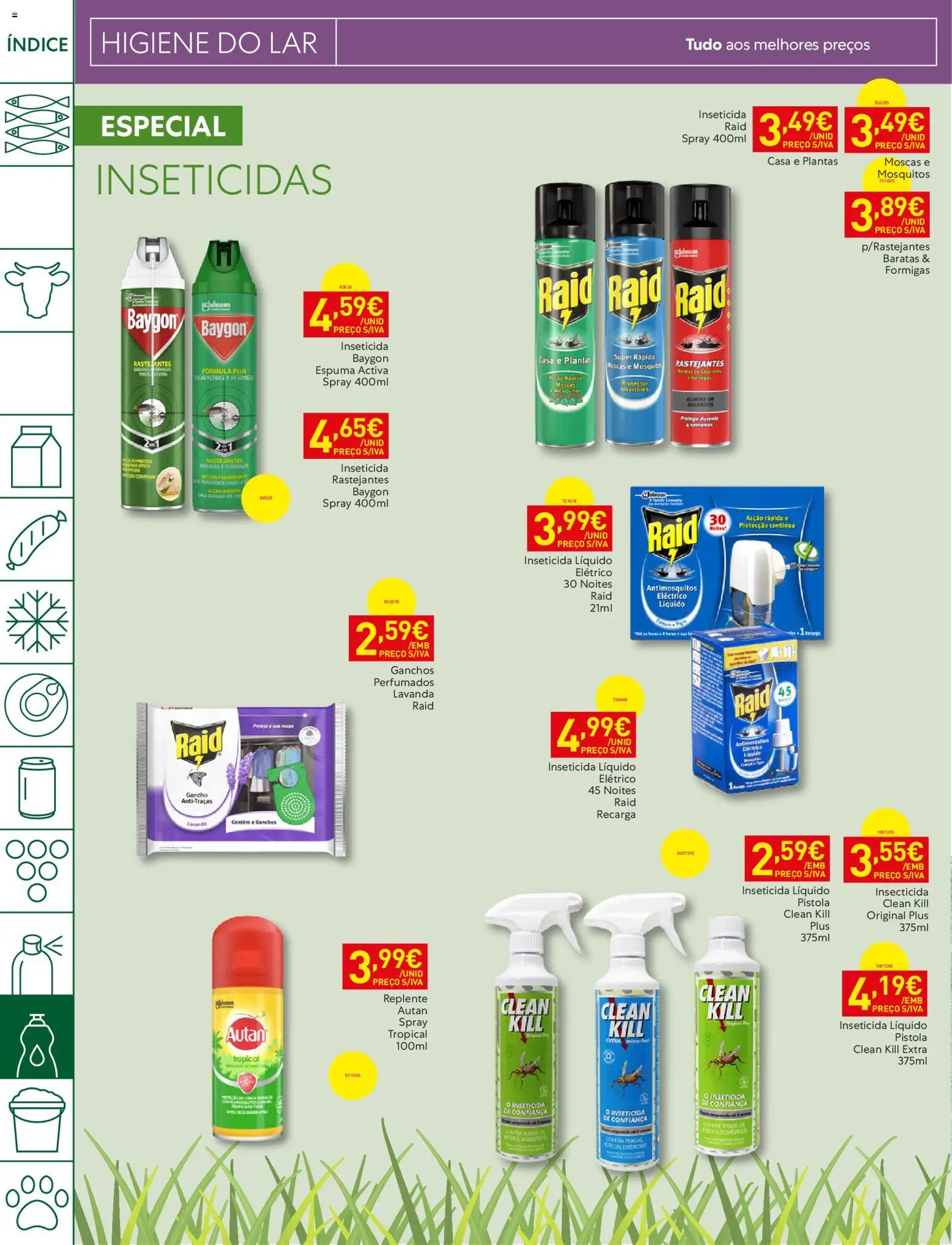 Recheio folheto Madeira │ válido de 21/07/2026 | Página: 38 | Produtos: Inseticida, Gancho