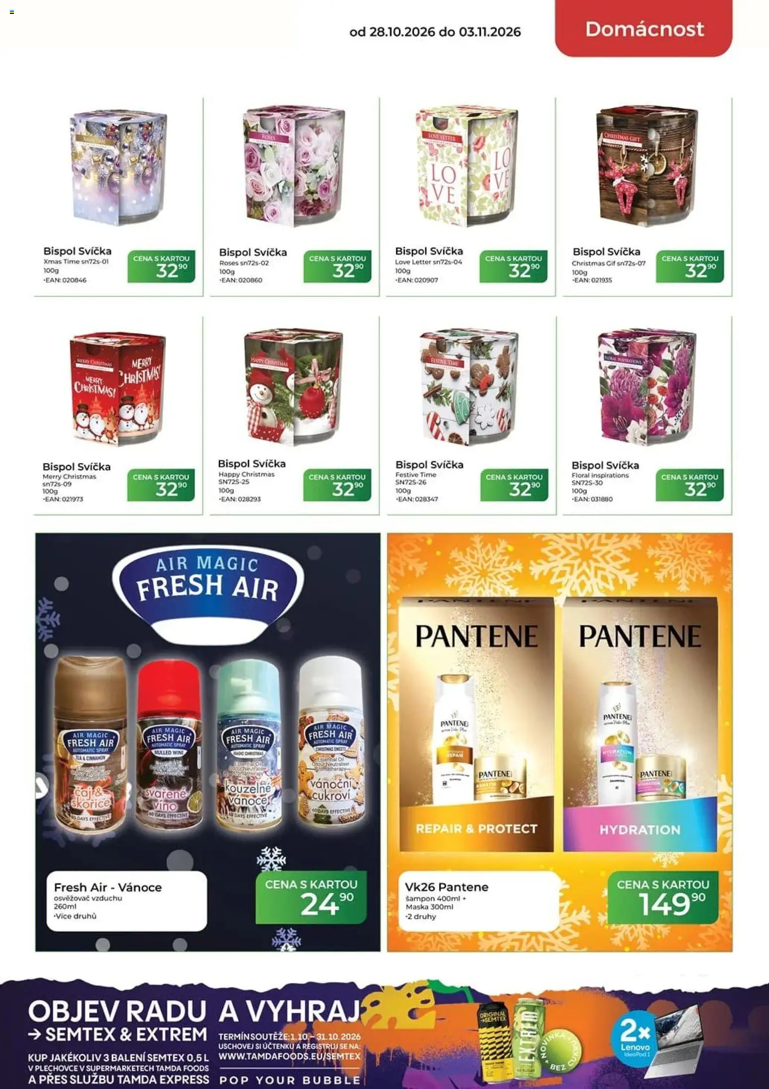 Tamda Foods leták od 28.10.2026 | Strana: 53 | Produkty: Osvěžovač vzduchu, Cukroví, Šampon, Maska