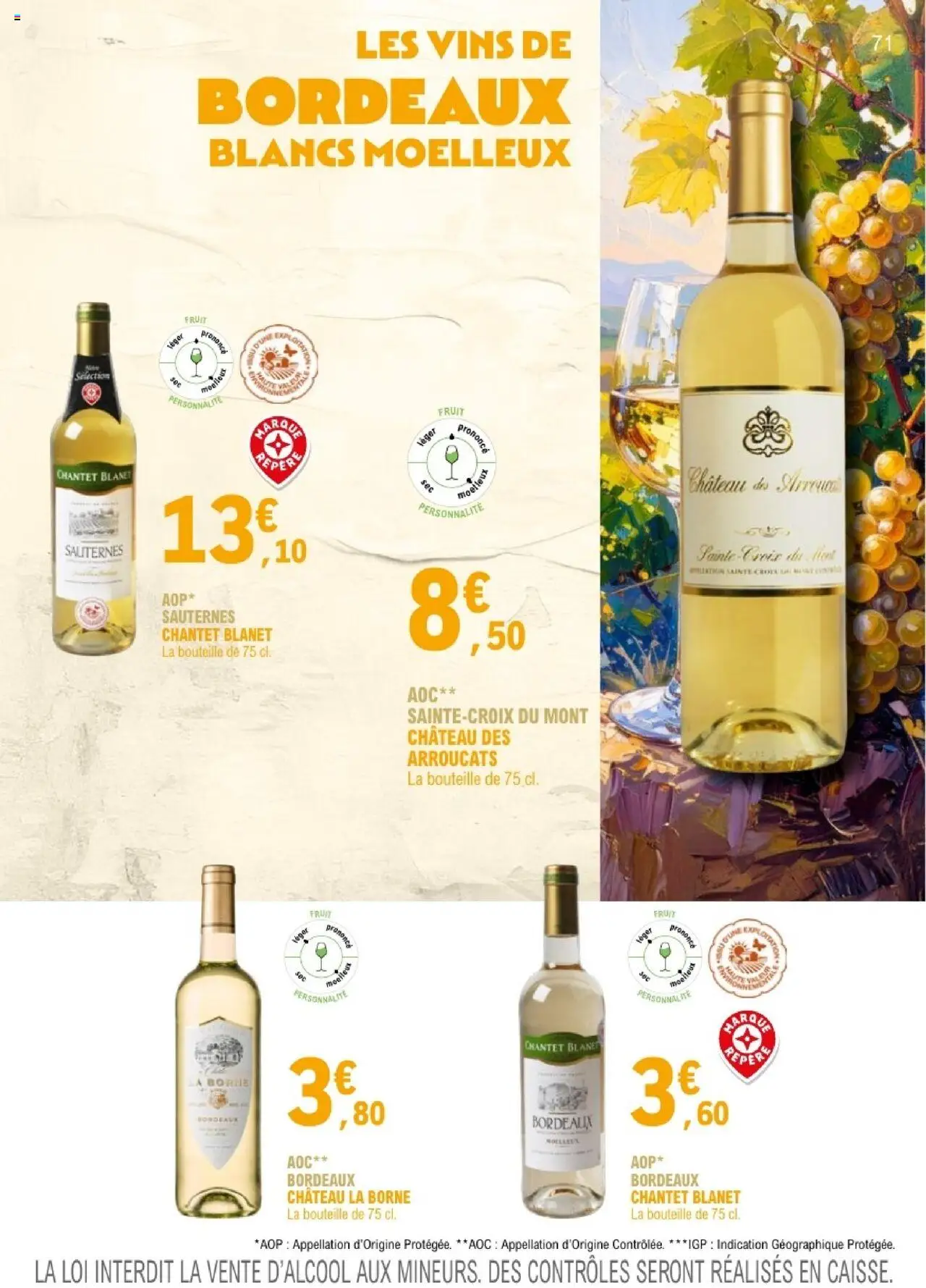 {H1} | Page: 71 | Produits: Bouteille