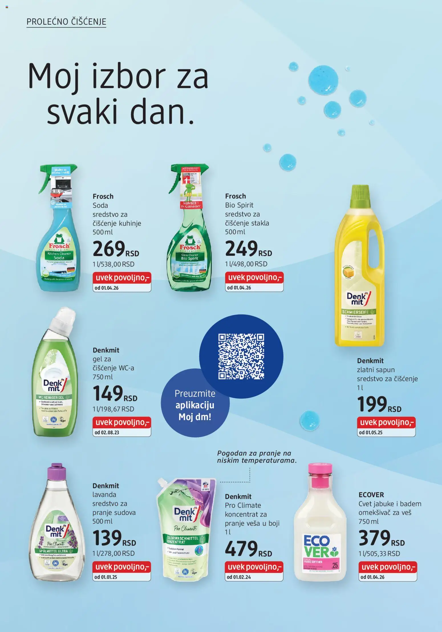 DM Drogerie katalog - važi od 01.04.2026 | Strana: 34 | Proizvode: Badem, Wc, Sapun, Omekšivač za veš