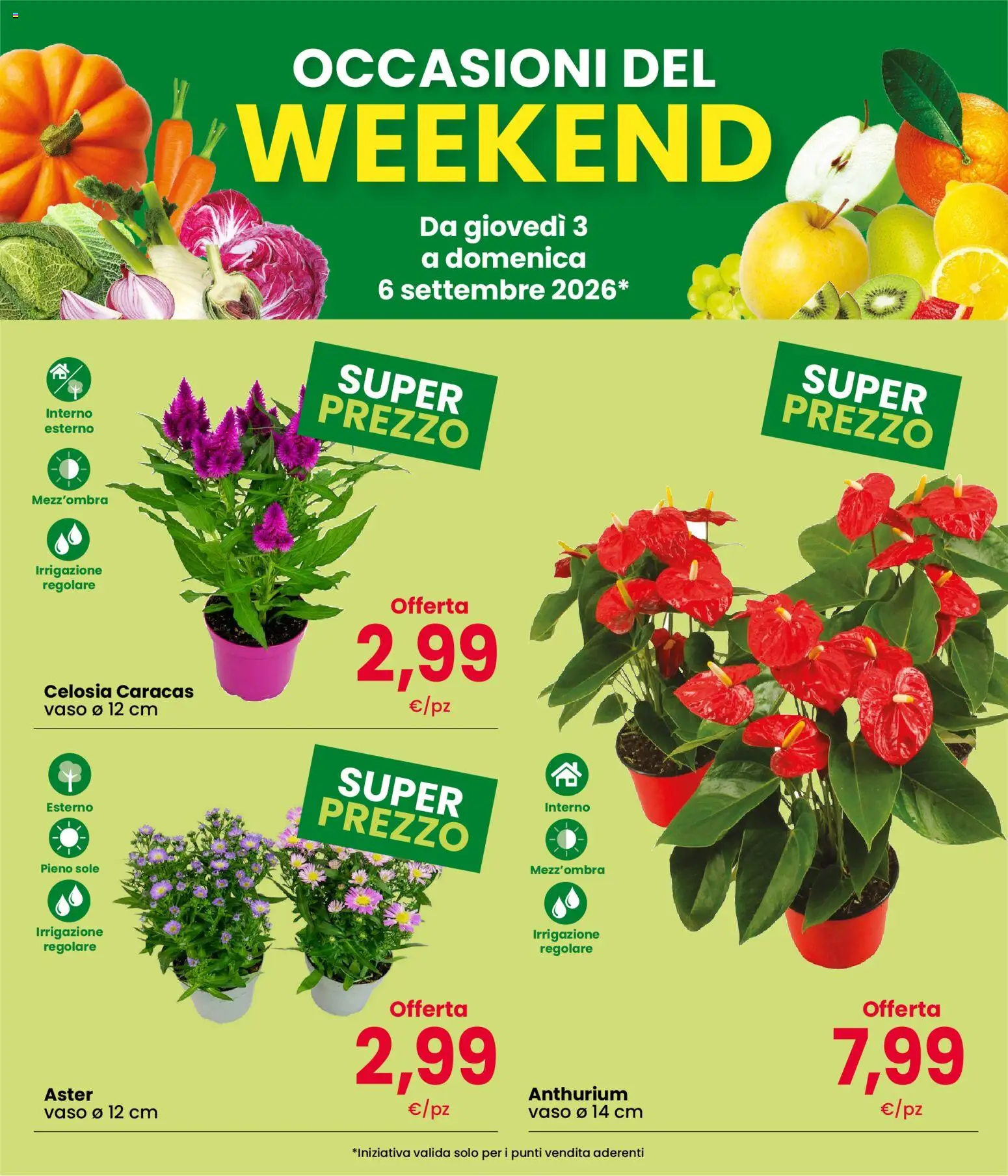 Volantino Eurospar del 03/09/2026 | Pagina: 3 | Prodotti: Vaso