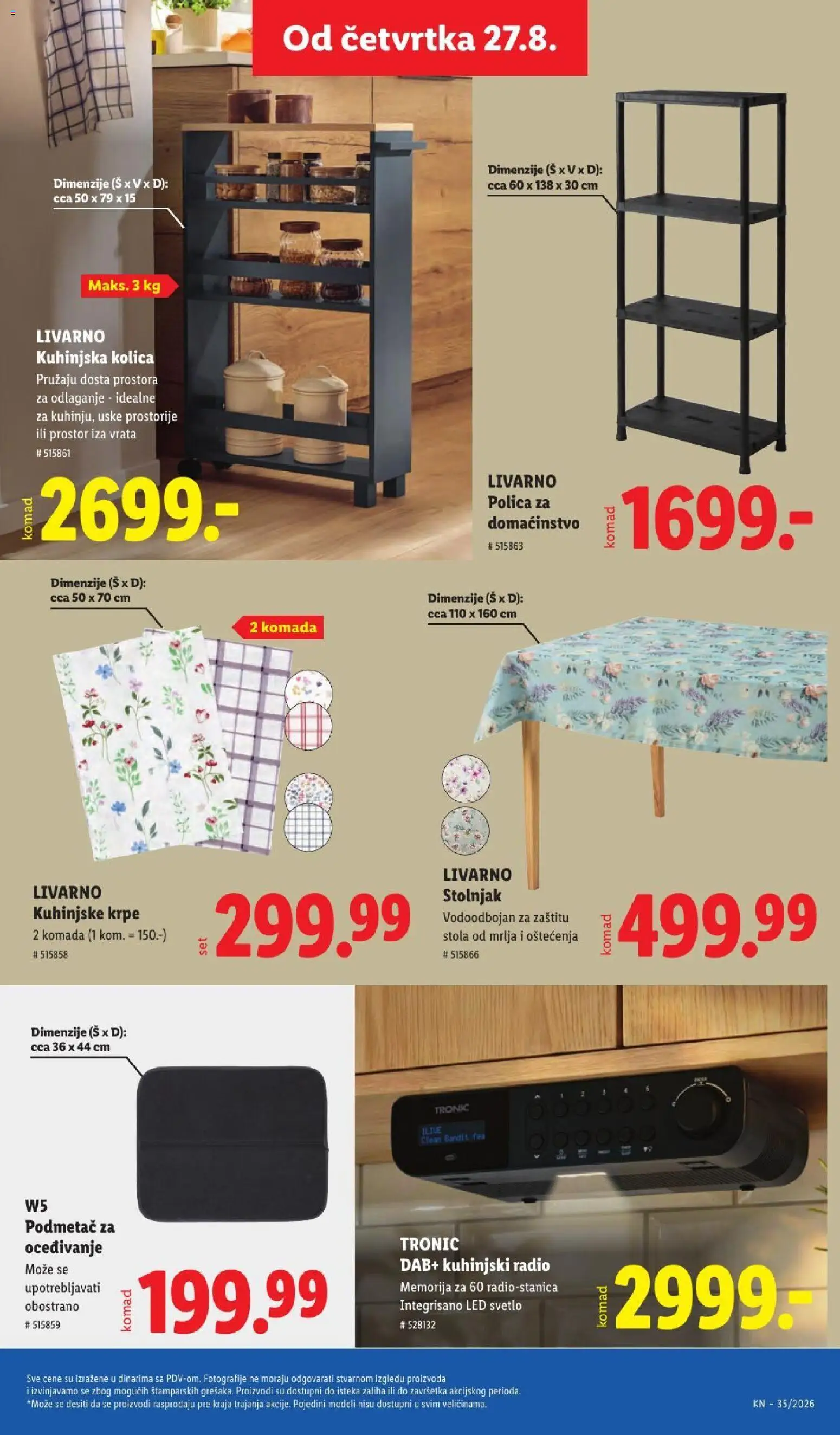 Lidl katalog - važi od 27.08.2026 | Strana: 81