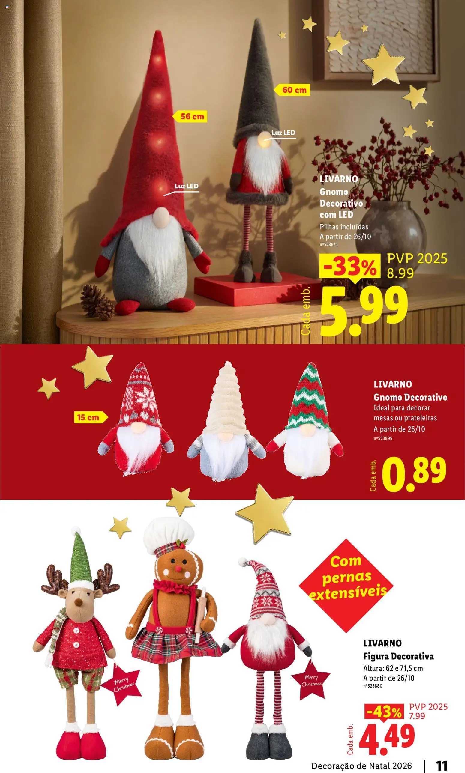 Lidl Folheto Especial Decoração de Natal │ válido de 26/10/2026 | Página: 11