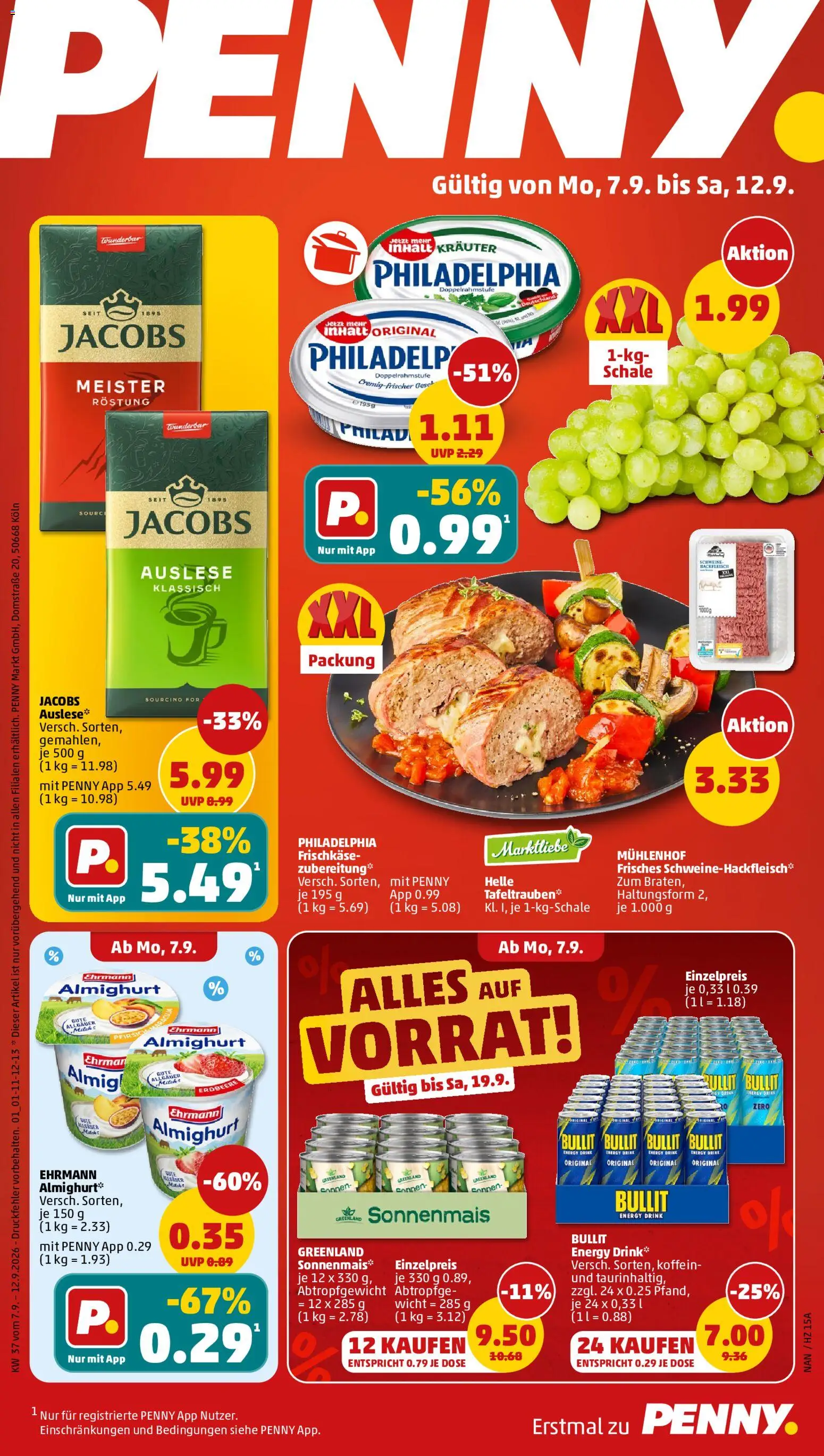 Penny Prospekt – gültig ab 07.09.2026 | Seite: 1