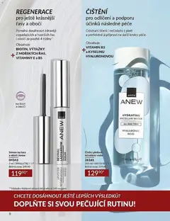 Náhled letáku Avon Katalog 06/2026 od 01.06.2026 | Strana: 8 | Produkty: Voda, Sérum, Vitamíny, Sérum na řasy