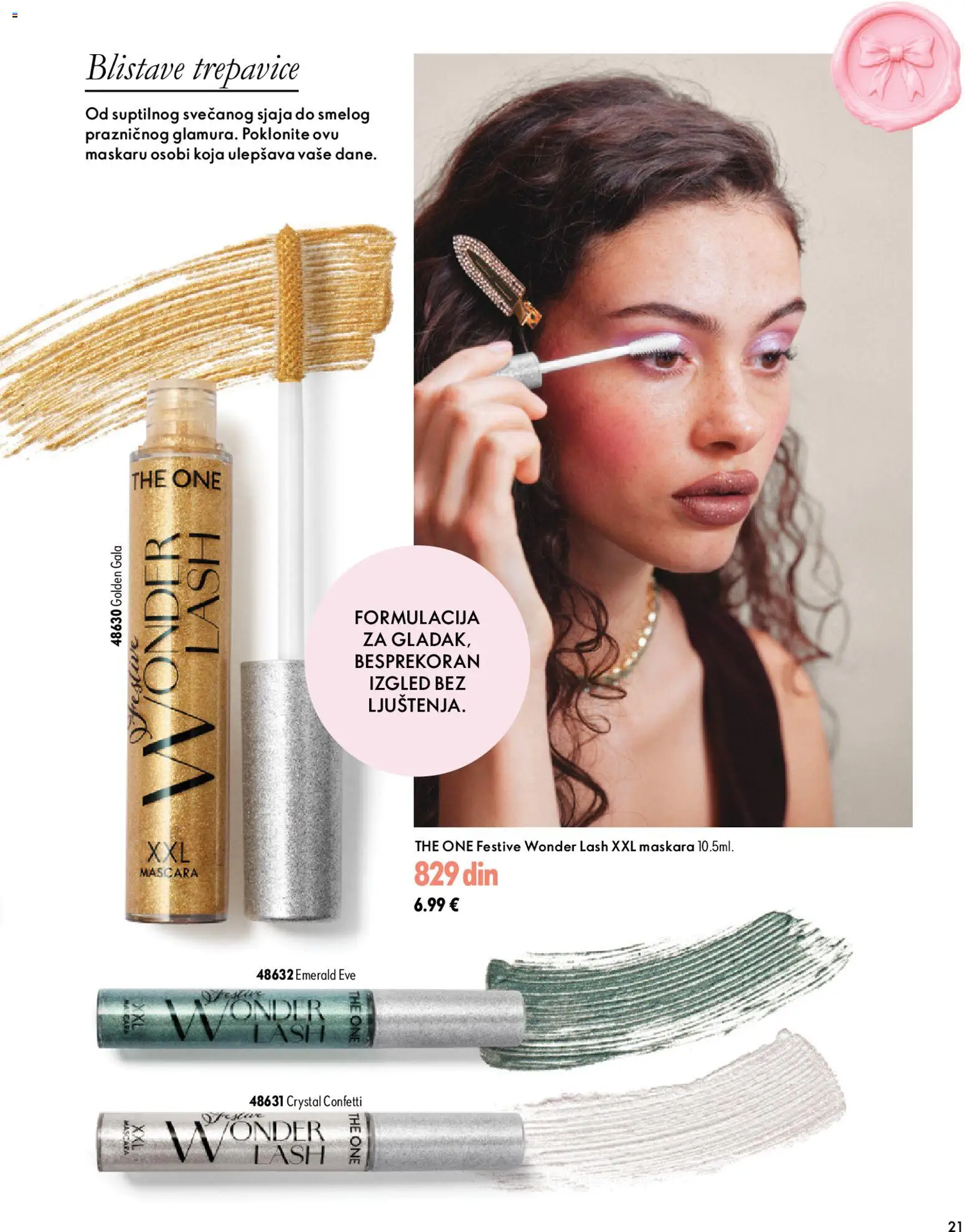 Oriflame katalog - važi od 18.11.2026 | Strana: 21 | Proizvode: Maskara