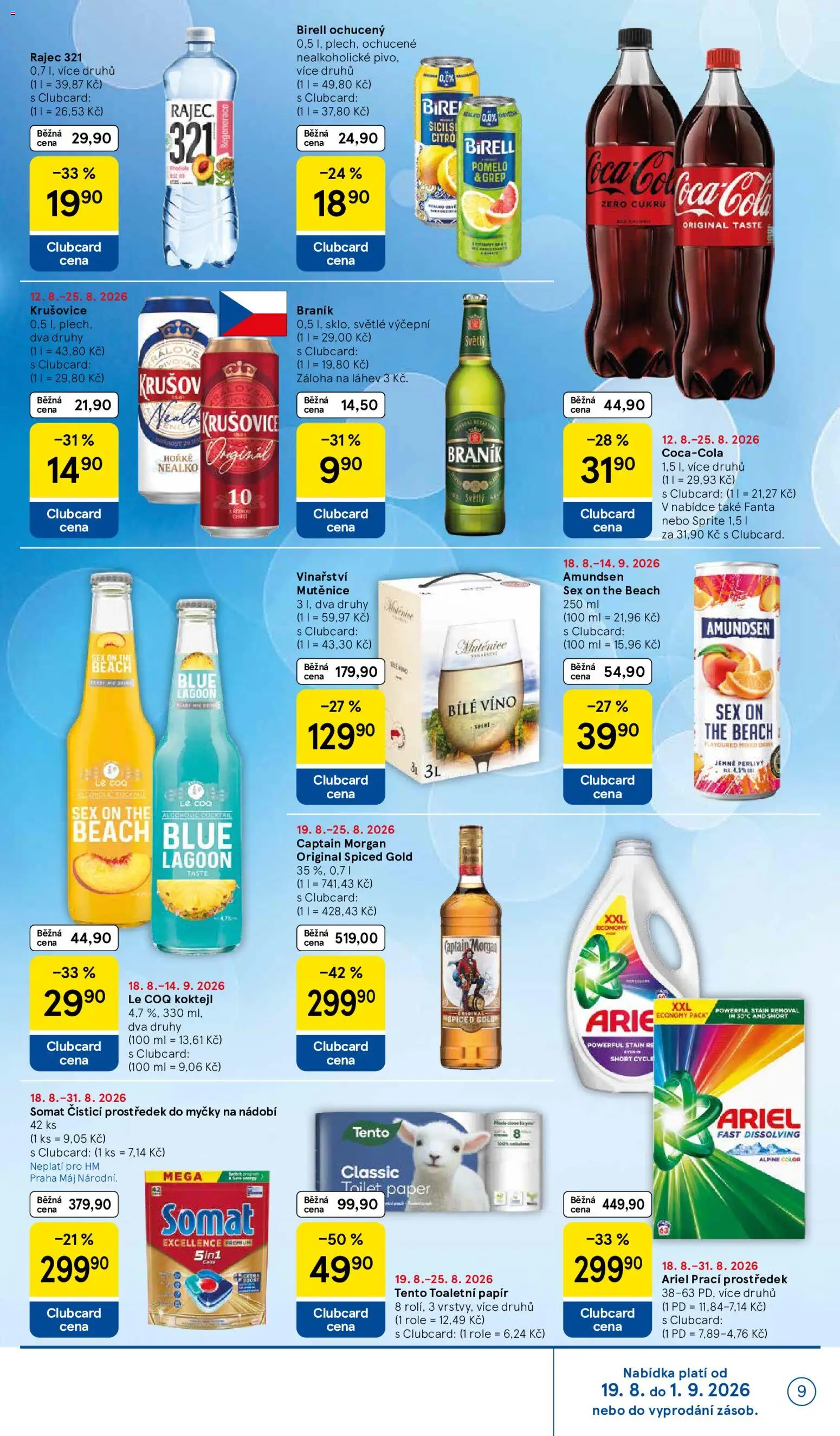 Tesco leták - Hypermarket od 19.08.2026 | Strana: 9
