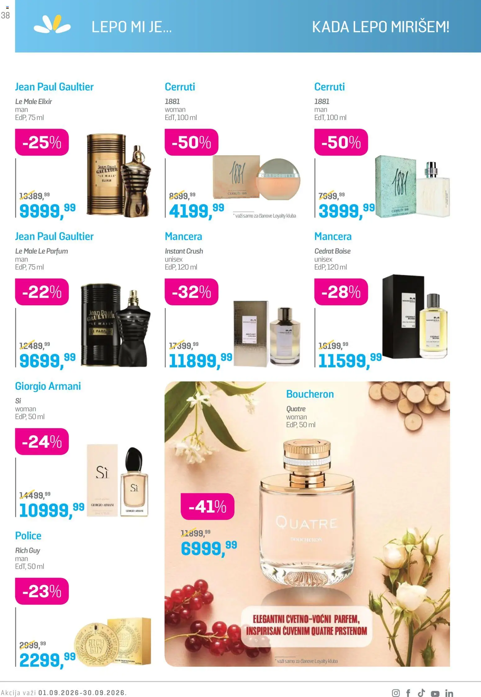 Lilly drogerie katalog - važi od 01.09.2026 | Strana: 38