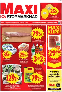 ICA Maxi - Malmö - Förhandsvisning av reklamblad från butik ICA Maxi aktuell från 11.05.2026