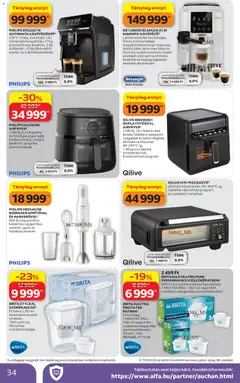 BRITA MAXTRA PRO PURE PERFORMANCE VÍZSZŰRŐPATRON*, BRITA vítszűrő kancsókhoz használható 1 MAXTRA PRO = 150 l víz vagy 4 hét, csökkenti a legapróbb szennyeződéseket, 30 µm1, 3 db, 58 Ft/db, 47 Ft/db - amely érvényes a következő dátumtól: 2026.08.21. | Oldal: 34